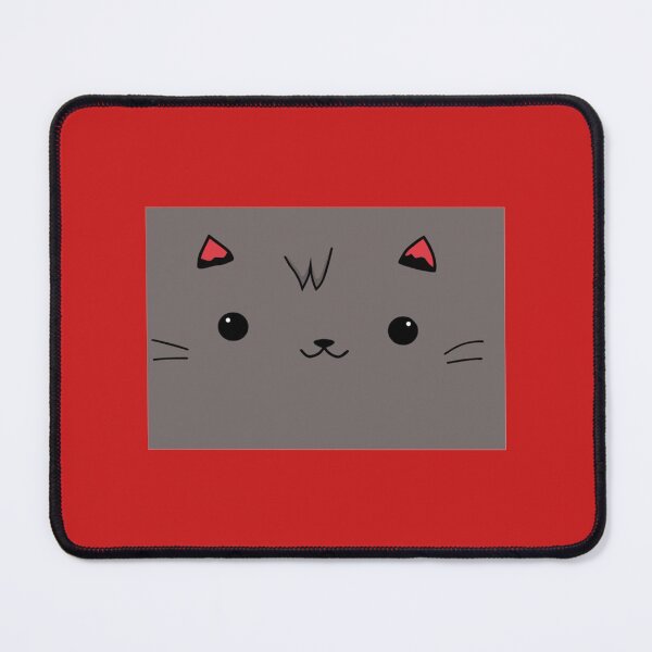 Item preview, Aphmau Aaron cat grey and red   designed and sold by DXDesignGifts.