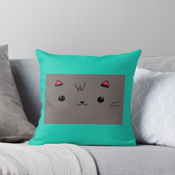 Item preview, Aphmau Aaron cat grey and red   designed and sold by DXDesignGifts.