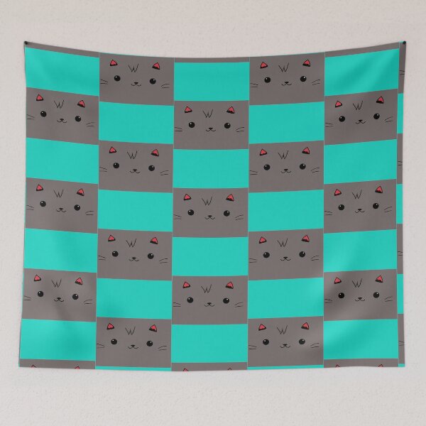 Item preview, Aphmau Aaron cat grey and red   designed and sold by DXDesignGifts.