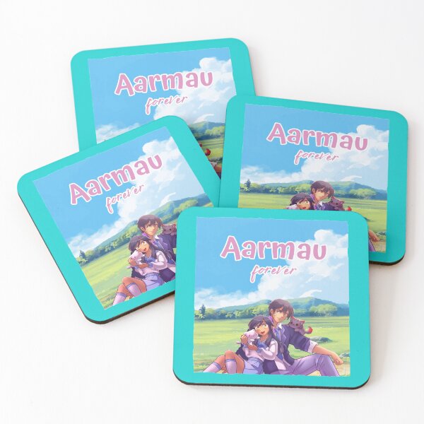 Artikelvorschau, Aphmau und Aaron mit Plüschies, Aarmau und Katzen entworfen und verkauft von DXDesignGifts.