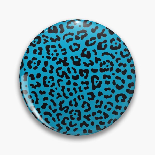Item preview, TURQUOISE + BLACK LEOPARD designed and sold by MerakiCreative.