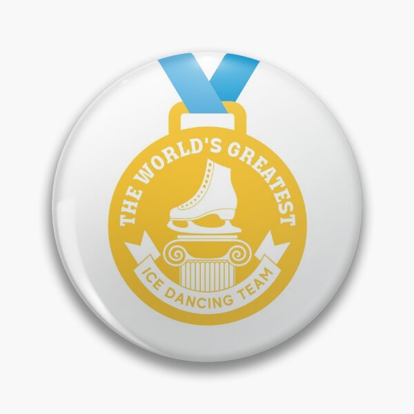 Item preview, The World’s Greatest Ice Dancing Team Gold Medal designed and sold by TripleTriple.