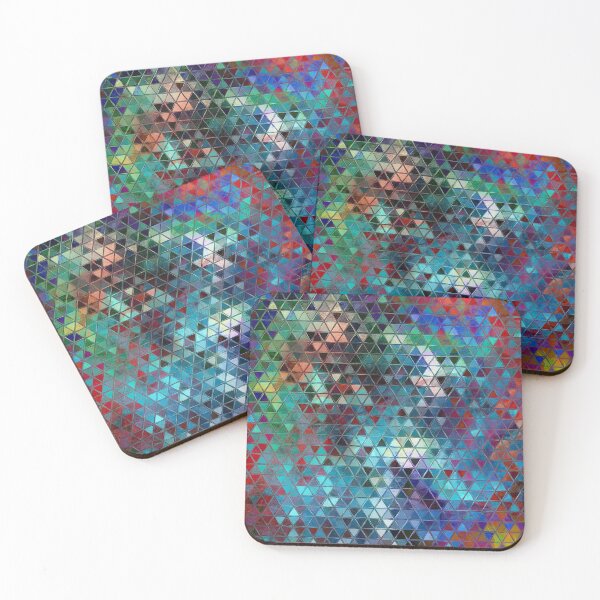 Item preview, Mosaic colors art triangle designed and sold by JBJart.