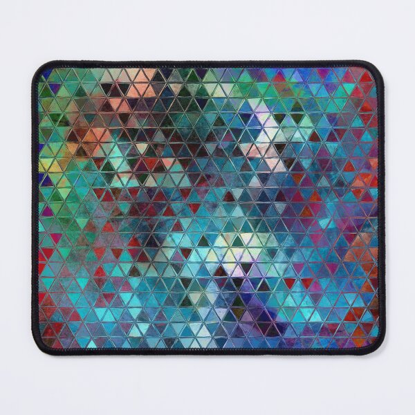 Item preview, Mosaic colors art triangle designed and sold by JBJart.