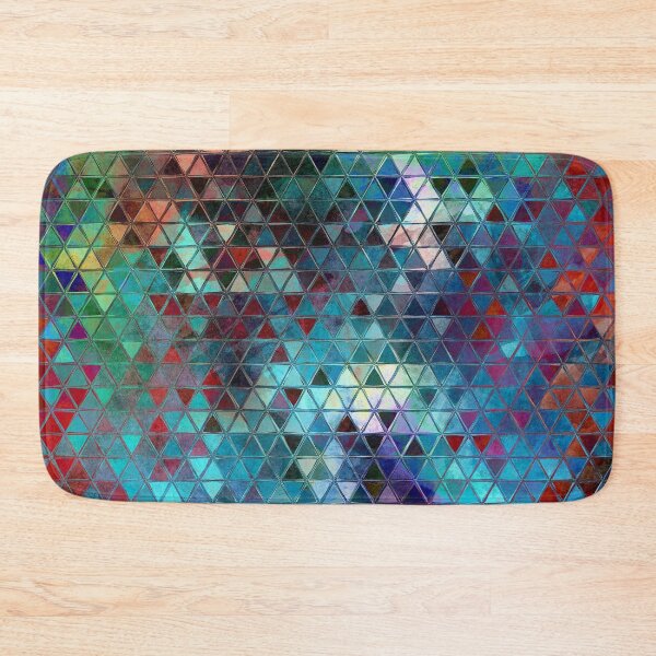 Item preview, Mosaic colors art triangle designed and sold by JBJart.