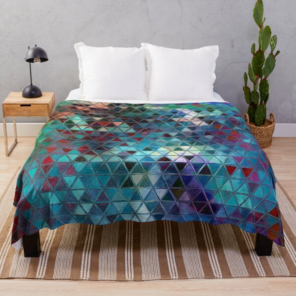 Item preview, Mosaic colors art triangle designed and sold by JBJart.