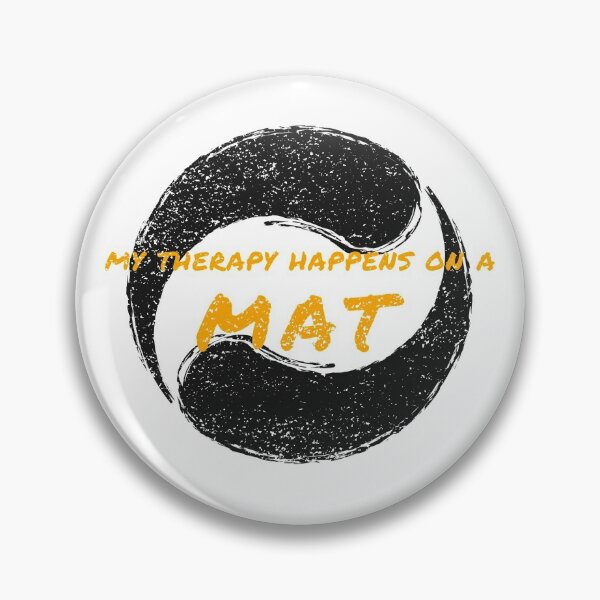 Item preview, My Therapy Happens on a Mat designed and sold by spokoandstuff.