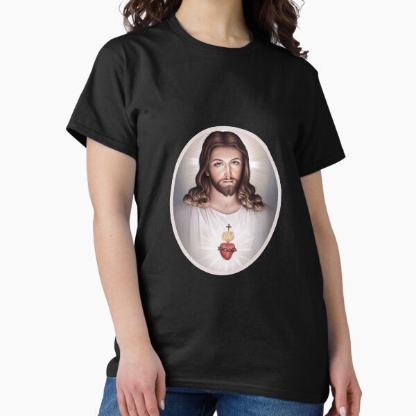 Vista previa del artículo con la obra «El Sagrado Corazón de Jesús, Sagrado Corazón, Cristo», diseñado y vendido por AMDG Line.