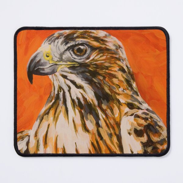 Item preview, Red-tailed Hawk Portrait designed and sold by LauraWolfArtist.