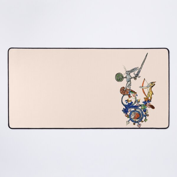Item preview, WEIRD MEDIEVAL BESTIARY Killer Rabbits  With Sword and Bow designed and sold by BulganLumini.