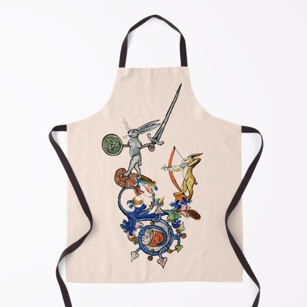 Item preview, WEIRD MEDIEVAL BESTIARY Killer Rabbits With Sword and Bow designed and sold by BulganLumini.