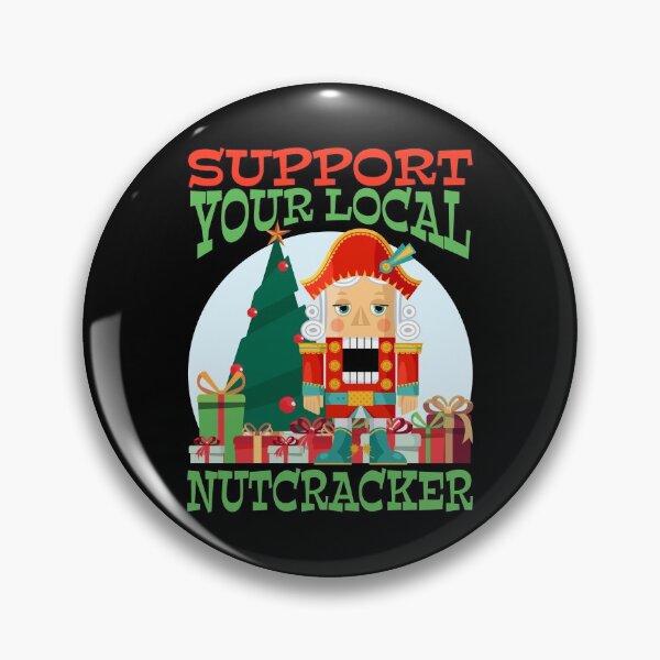 Item preview, Funny Christmas Ballet, Support Your Local Nutcracker designed and sold by Maria Garcia.