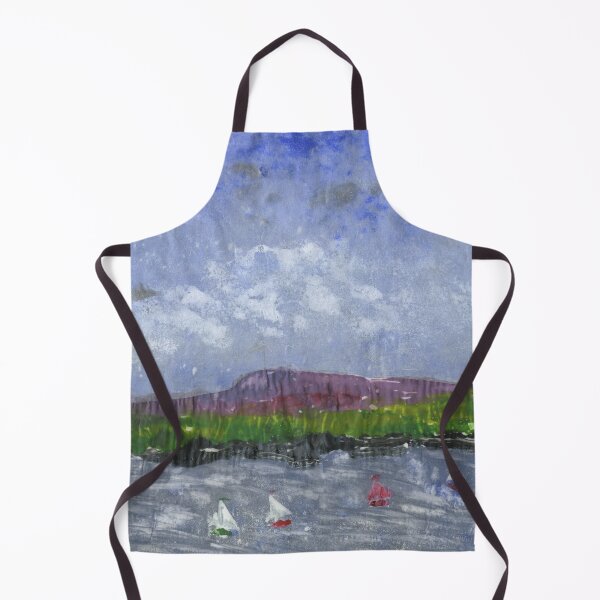 Item preview, Layered Gelliprint of Trearddur Bay - 1 designed and sold by LymphomaLass.