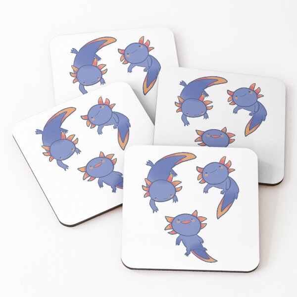 Item preview,  Cute blue axolotls designed and sold by Mayarart.