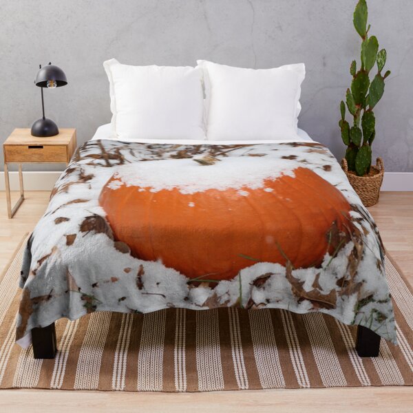 Item preview, Orange Pumpkin Snow Covered in Winter designed and sold by JariHawk.