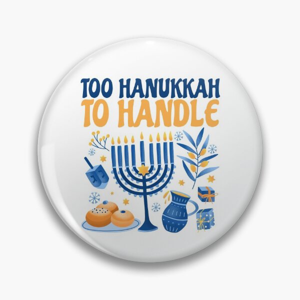 Item preview, Too Hanukkah Too Handle, Naughty Suggestive Jewish  designed and sold by Maria Garcia.