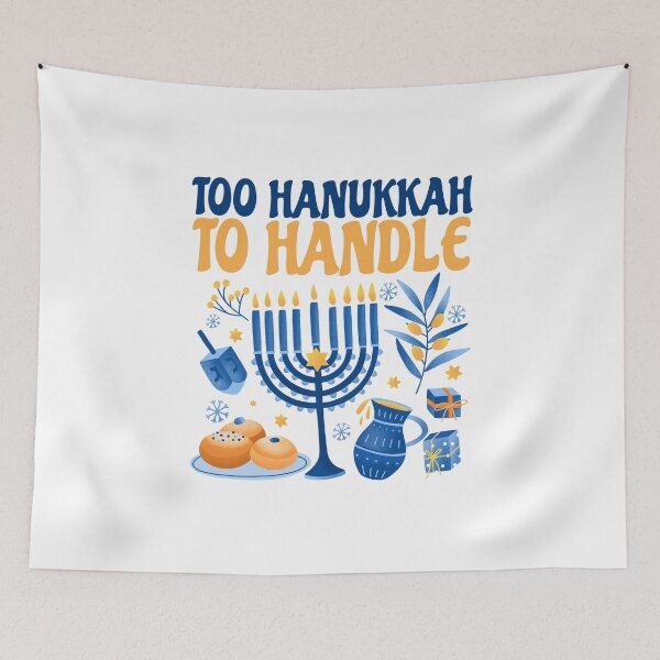 Item preview, Too Hanukkah Too Handle, Naughty Suggestive Jewish  designed and sold by Maria Garcia.