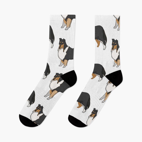 Item preview, Long Haired Collie Tri Color Dog designed and sold by KrisSidDesigns.