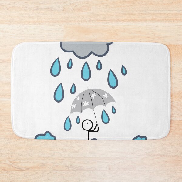 Item preview, 'Why Does it always Rain on me?' Travis Lyric Graphic Print designed and sold by Printopia-.