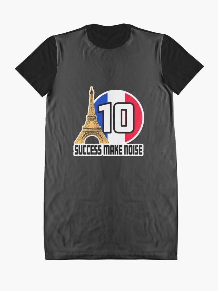 Success make noise - PSG jersey Neymar Graphic T-Shirt Dress for