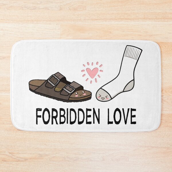 Item preview, Socks & Sandals Forbidden Love designed and sold by Martini-Four.