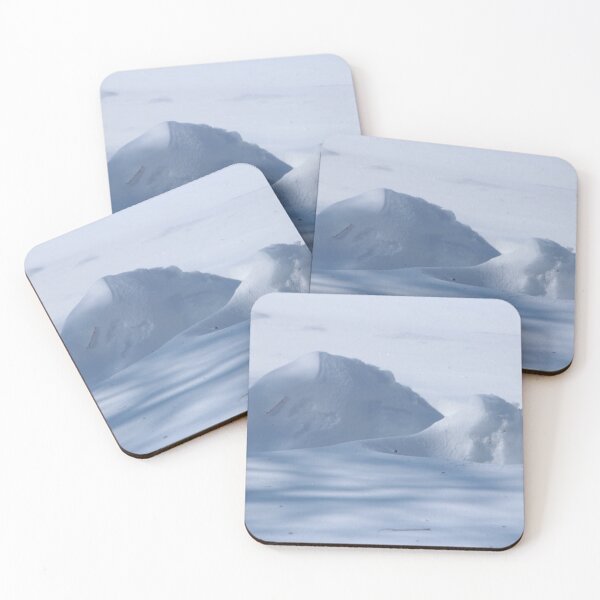 Item preview, Blue Shadowy Winter Snow Mounds designed and sold by JariHawk.