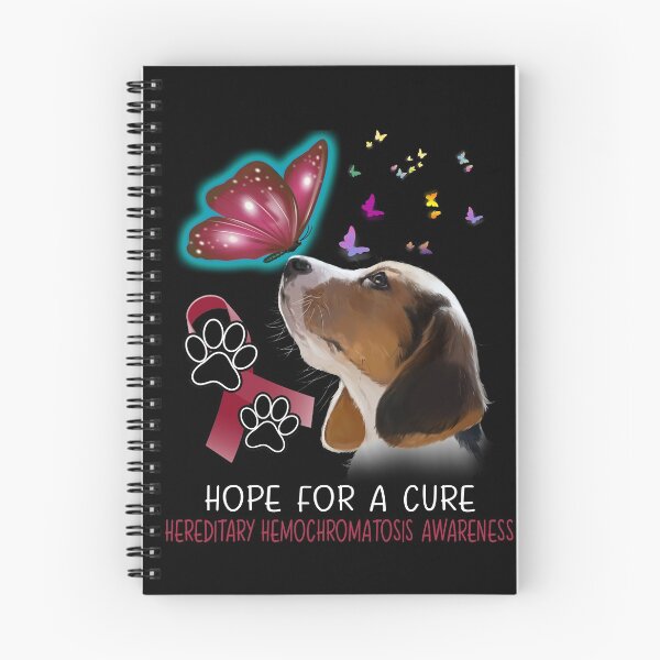 Item preview, Beagle Hope For A Cure Hereditary Hemochromatosis Awareness designed and sold by Grooffos.