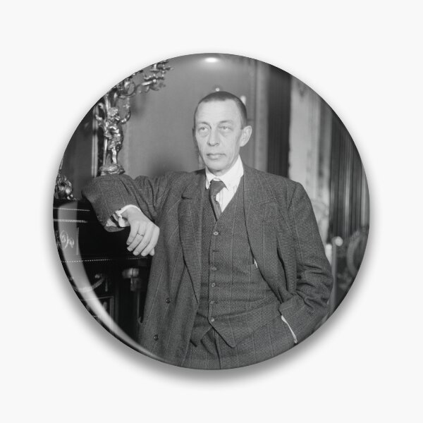 Item preview, Sergei Rachmaninoff Portrait - Circa 1915 designed and sold by warishellstore.