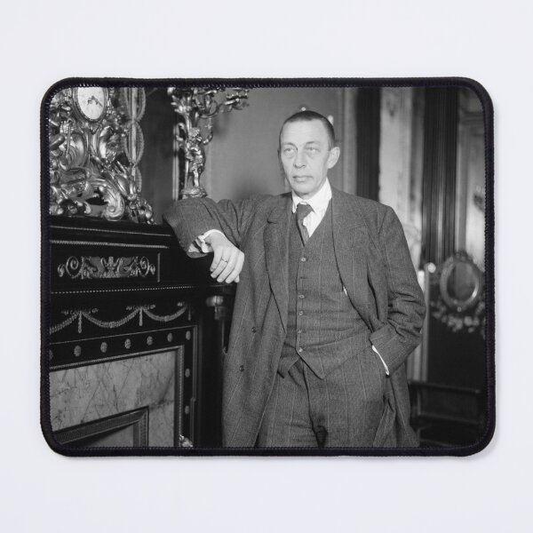 Item preview, Sergei Rachmaninoff Portrait - Circa 1915 designed and sold by warishellstore.