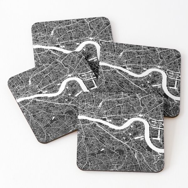 Item preview, London, UK, City Map - Black designed and sold by helloadventure.