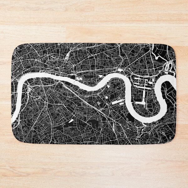 Item preview, London, UK, City Map - Black designed and sold by helloadventure.