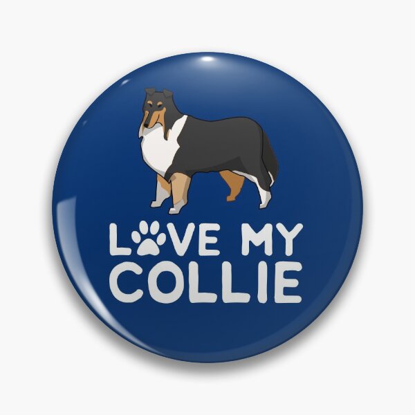 Item preview, Love My Collie - Tri Color Long Haired designed and sold by KrisSidDesigns.
