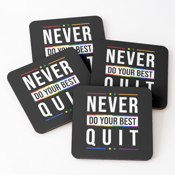 Item preview, Never Quit | Do Your Best designed and sold by MadrigueraSM-.