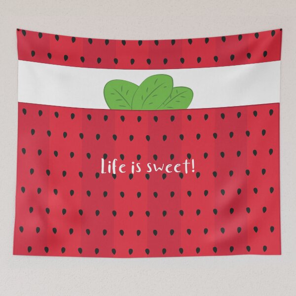 Item preview, Life is sweet!- Strawberry designed and sold by PersasArtCorner.