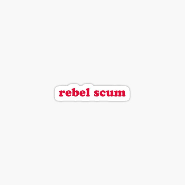 rebellischer Abschaum Sticker