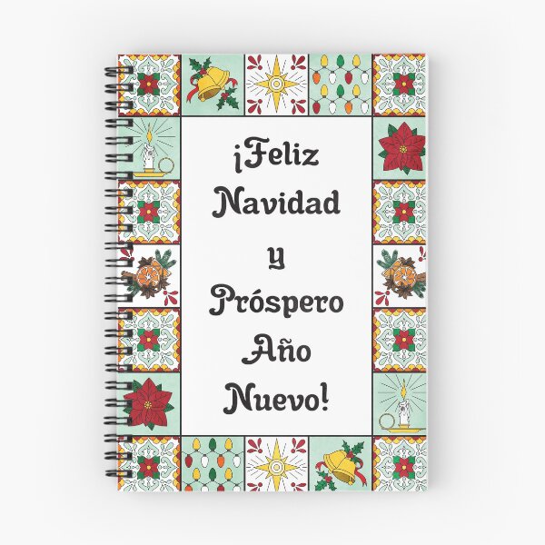 Item preview, Feliz Navidad Prospero Año y Felicidad designed and sold by Nalin Solis.