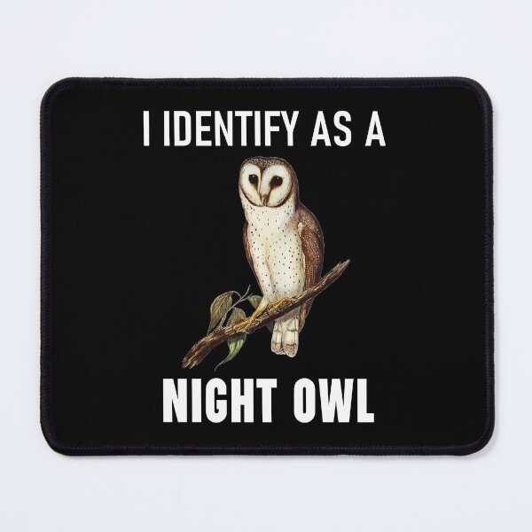 Item preview, Funny Night Owl Anti Morning Person designed and sold by StudioTina.