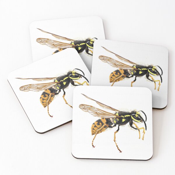 Item preview, Detailed Wasp Illustration designed and sold by Paalokas.