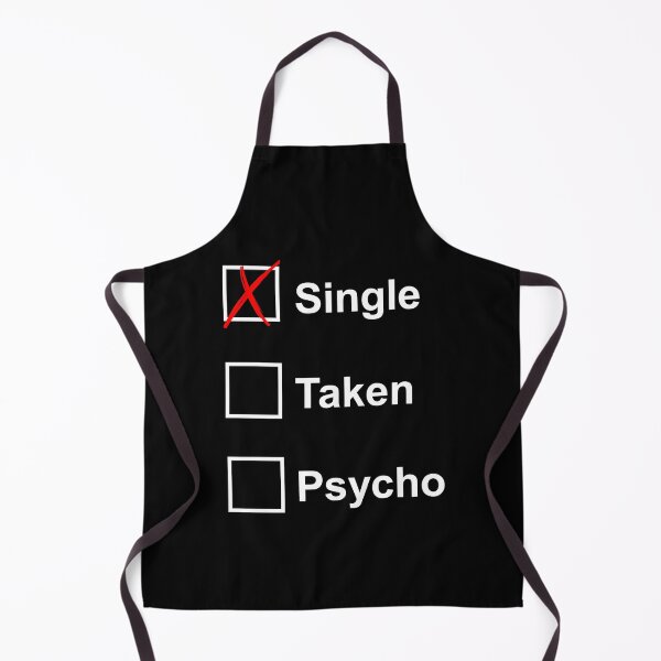 Item preview, TAKEN SINGLE PSYCHI T-SHIRT CLASSIC & FUNNY designed and sold by Haitam771.