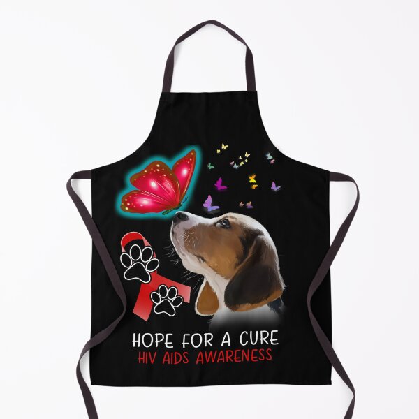 Item preview, Beagle Hope For A Cure Hiv Aids Awareness designed and sold by Grooffos.
