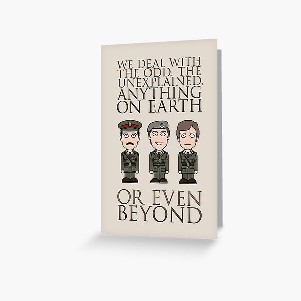 UNIT (card) Greeting Card