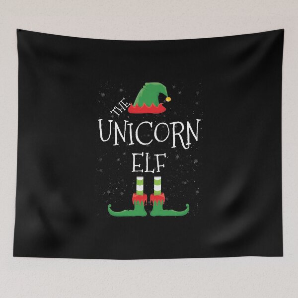 Item preview, Unicorn Elf Family Matching Christmas Group Funny Gift designed and sold by DavisHasari.