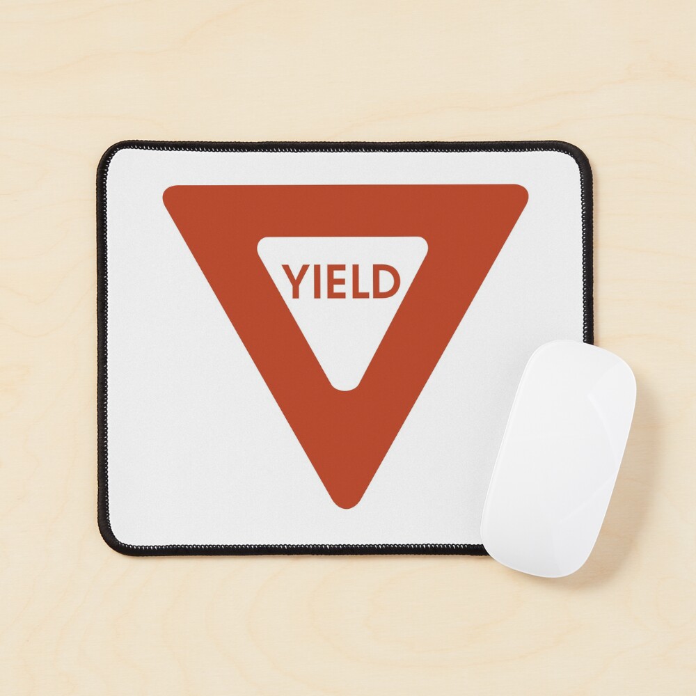 US Yield Road Sign