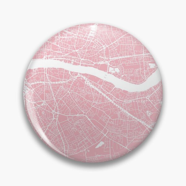Item preview, London, UK, City Map - Pink designed and sold by helloadventure.