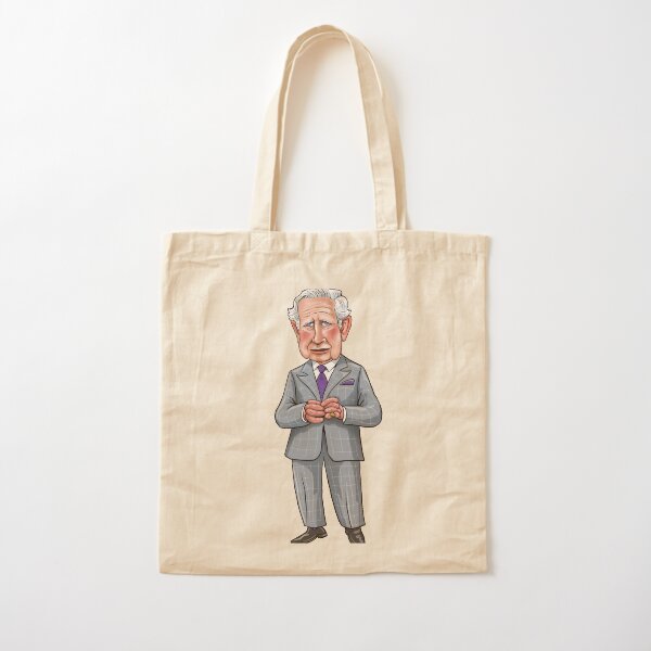 King Sausage Fingers Cotton Tote Bag
