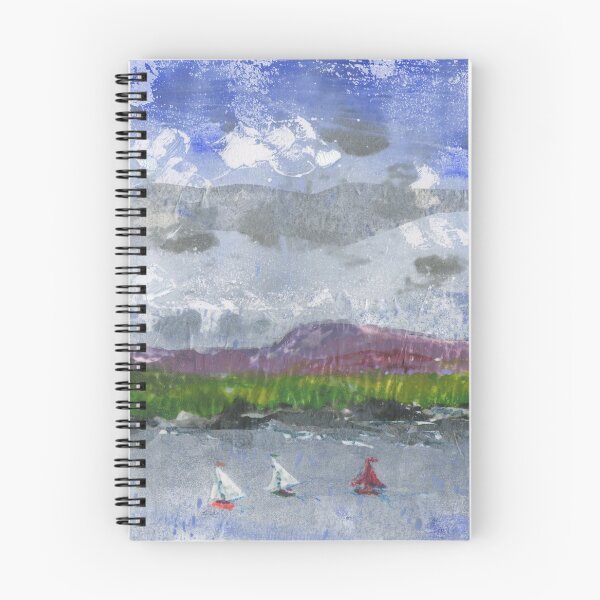 Item preview, Layered Gelliprint of Trearddur Bay - 2 designed and sold by LymphomaLass.