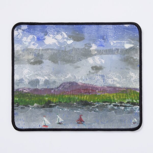 Item preview, Layered Gelliprint of Trearddur Bay - 2 designed and sold by LymphomaLass.