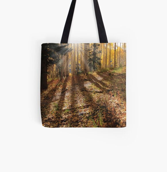 Morning Glory Tote Bag and Throw Pillow All Over Print Tote Bag