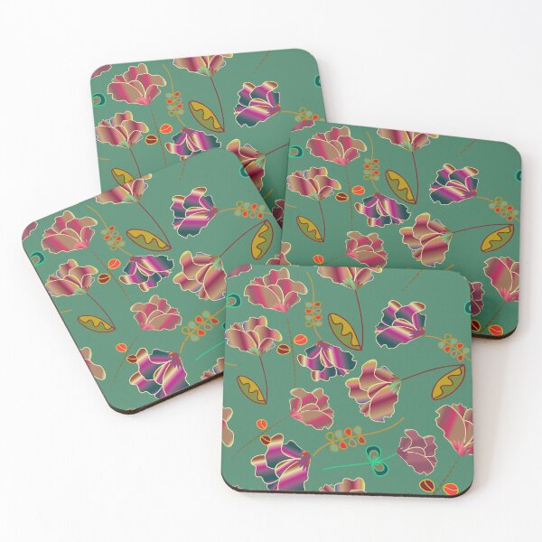 Item preview, Colourful design with flowers and leaves. designed and sold by Pato-D.