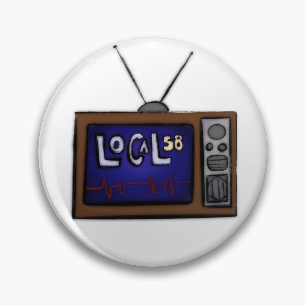 Item preview, Local 58 Vintage Television designed and sold by ChaosRat.